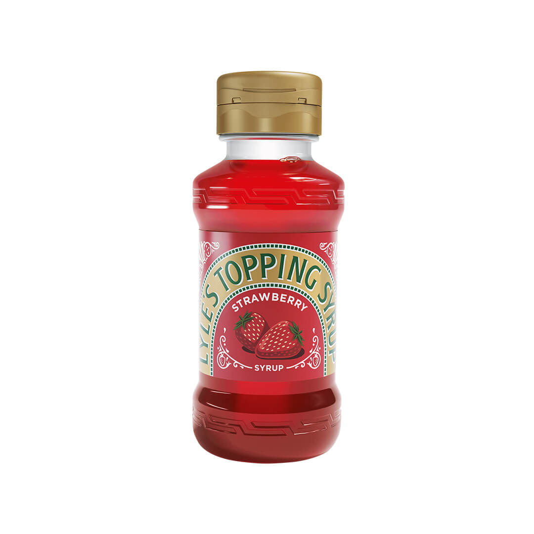 Lyles Topping Syrup Strawberry 325g