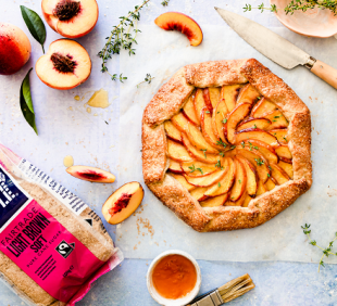 Brown Sugar Peach Galette