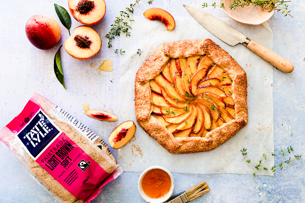 Brown Sugar Peach Galette