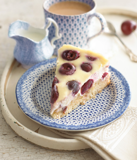 Cherry Ricotta Cake