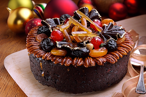 chocolate christmas cake