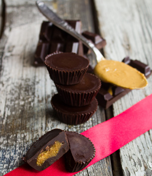 Dark Chocolate Peanut Butter Cups