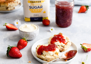 homemade strawberry jam
