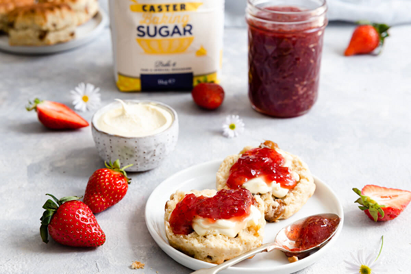 homemade strawberry jam