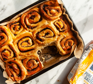 Floral Chelsea Buns Recipe