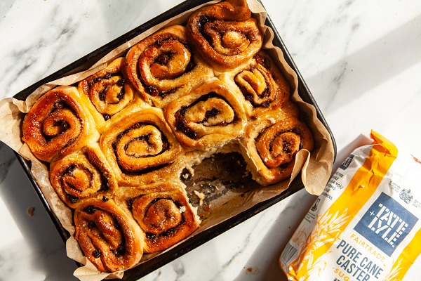 Floral Chelsea Buns Recipe