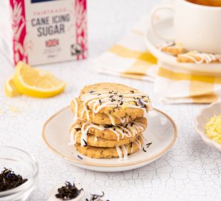 Lemon Earl Grey-Shortbread Biscuits