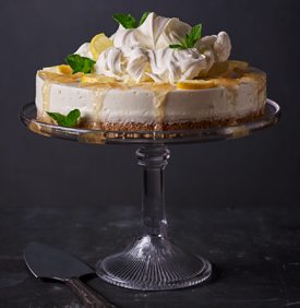 Lemon Elderflower Cheesecake