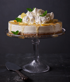 Lemon Elderflower Cheesecake