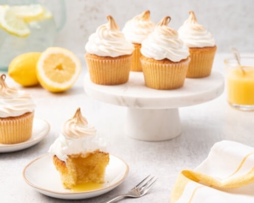 Lemon Meringue Cupcakes