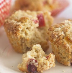 Plum & Oat Muffin Style Cakes