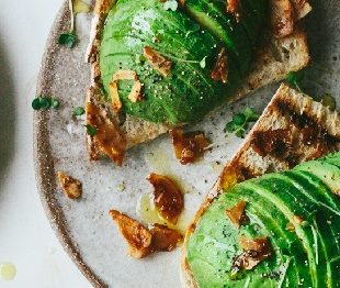 Vegan Bacon Avocado Toast